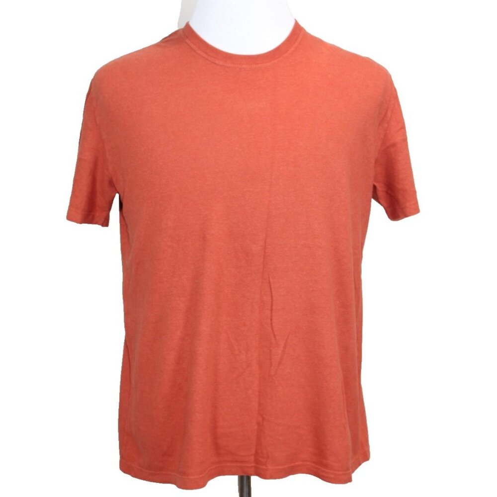 Jungmaven American Made Hemp Organic Cotton Burnt Orange Mens Small T-Shirt